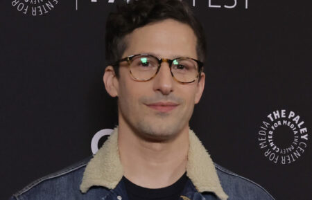 Andy Samberg arrives at PaleyFest LA 2024
